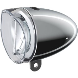 Spanninga koplamp Trendo Xb chroom 3xAA batt. 15 Lux
