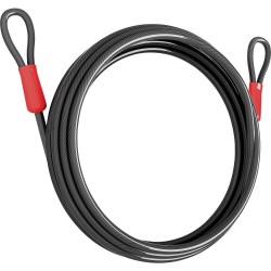 Basi SKA 500 Kabelslot met lussen Grijs, Zwart Lus voor hangslot