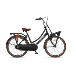 Altec Dutch 24 inch Transportfiets N-3 Mat Zwart Nieuw