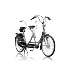 Tandem LINBIKE 26 inch Zilver